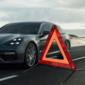 Biển Cảnh Báo Nguy Hiểm Tam Giác Phản Quang Cho Ô TôCó Thể Gập Lại Di Động-HAUSE