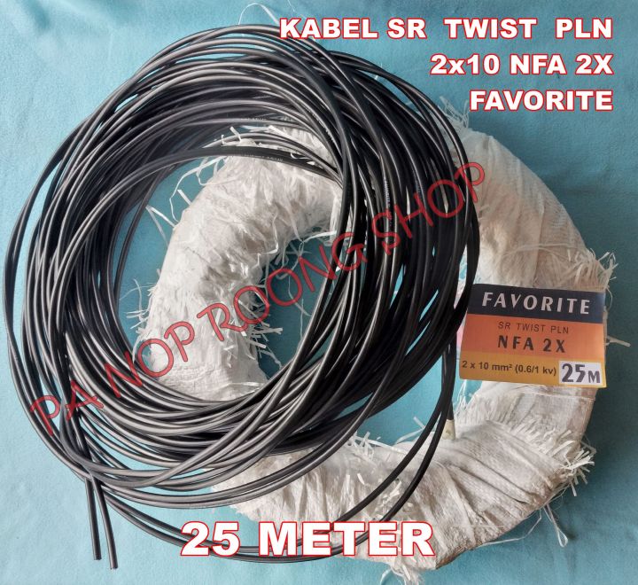 KABEL SR /TWIST/NFA2X 2X10X25M FAVORITE