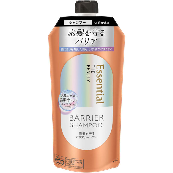 Kao Essential The Beauty Barrier Conditioner – Nachfüllpackung Mit 340 Ml Für Geschmeidiges Haar