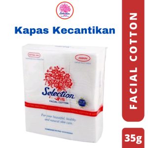 SELECTION FACIAL COTTON Kapas Kecantikan Pembersih Wajah 35gr