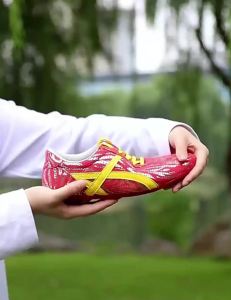 รองเท้ากังฟูสำหรับเด็กมืออาชีพสำหรับการแข่งขัน การแสดงศิลปะการต่อสู้ และการฝึกฝน - รองเท้าศิลปะการต่อสู้สำหรับเด็กแบบยูนิเซ็กซ์