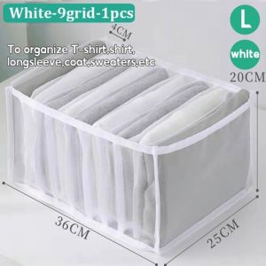 IRhea Clothes Storage Box Wardrobe Foldabale Organizer Drawer Wardrobe T-Shirt Underwear Socks