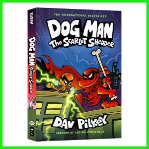 【SG Stock Authentic】Dog Man 12: The Scarlet Shedder Hardcover #12 by Dav Pilkey