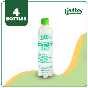 Fruitas Coconut Juice 500ml - Bundle Fresh Coconut Juice Drink Beverage Buko