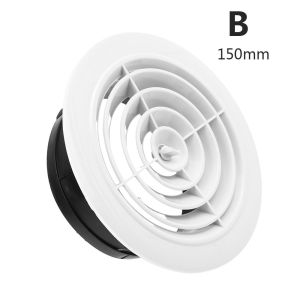 LIWU Air Circulation Air Vent Plastic Anti-bird and Rat Vents Cover Useful Various Shapes Extract Valve Grille