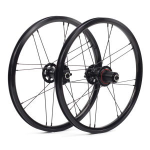 SILVEROCK NBR-HUB001 Alloy Wheels 16 1 3/8  349 305 Disc Brake 11 Speed Jump Holes for Fnhon Gust Disc K3 Plus Folding Bike 100mm 135mm Bicycle Wheelset