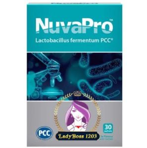 NuvaPro [Lactobacillus fermentum PCC] Immune Probiotics (30 sachets /30 sachets x2)