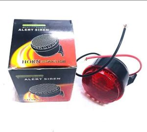 [HR-1105] Còi Hú Báo Động 12V Có Đèn 6 Âm Báo Còi Chống Trộm