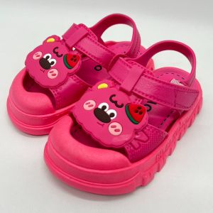 J77+3 IMPORT Sandal Anak Perempuan Karakter Bear Sendal Anak Karet Bahan Bagus Model Lucu Ukuran 21-30