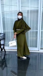 Gamis Kondangan / dress kekinian - Yunabi by Fefa Style