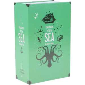 HOMESAFE Brankas bentuk Buku penyimpanan uang tahan api Safety Box Book Password Lock KBS 801M