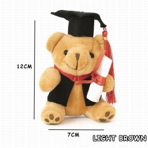Graduation Bear Gift Plush Soft Toy School University Convocation Flower Bouquet Key Chain Hadiah Graduasi Konvokesyen