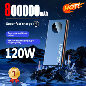 80000mAh High Capacity Power Bank 120W Super Fast Charging Powerbank Portable Battery Charger For iPhone Samsung Huawei xiaomi2026