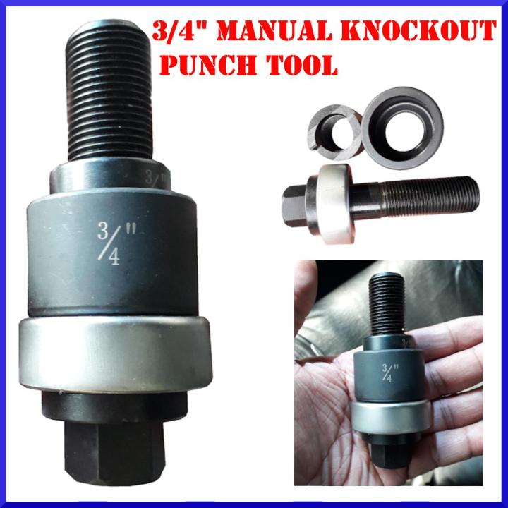 3/4 Inch Knockout Punch Tool Knock Out Punch 28.3mm Hole | Lazada PH