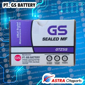 JAMINAN ASLI GS ASTRA GTZ5S GARANSI UNTUK MOTOR MATIC BEBEK SPORT SUZUKI SHOGUN 125 SPIN NEXT SKYWAVE ARASHI HONDA BEAT ESP FI VARIO 110 KARBU KHARISMA SUPRA 125 MTZ5S YTZ5S YTZ4V DTZ5S