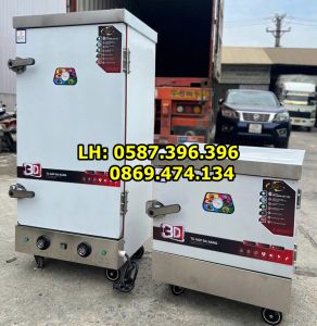 (GIÁ TẬN XƯỞNG) Tủ hấp đa năng tủ hấp xúc xích hấp cơm hấp giò... 8 khay công nghiệp