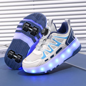 Kids Runaway Shoes Four-Wheel Childrens Wheel Skate Shoes For Girls And Boys Sports Shoes