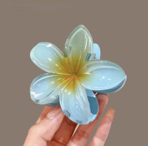 [Size 4cm - 6cm - 8cm] Kẹp Tóc Càng Cua Hình Hoa Sứ Nhiều Màu Sắc Đẹp Ngọt Ngào Tiểu Thư Hàn Quốc Hot Trend