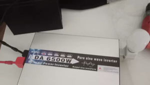 6000W DA ตัวแปลงไฟ 12V/24V/48vDC เป็น 220V AC เครื่องแปลงไฟแบตเป็นไฟบ้าน 100% อินเวอร์เตอร์ เพียวซาย เวฟแท้ DA โรงงานขายตรง