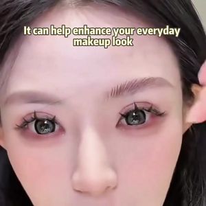 3D Wild Eyebrow Gel Long-Lasting Waterproof Smudge-Proof Tint Cream with Dual-End Brush for Natural Brows Non-Clumpy