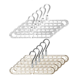 ตะขอแขวนอเนกประสงค์สำหรับผ้าพับเก็บได้9แขนเพื่อการจัดเก็บและอบแห้งตู้เสื้อผ้าที่มีประสิทธิภาพ