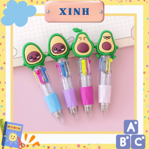 Set 2 Cây Bút 4 ngòi/ bút bi nhiều màu cute ngòi 0.5mm (mẫu ngẫu nhiên)