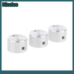 [Nicoles] Aluminum Volume Knob Cap Hole 6MM 25MM x 15MM Potentiometer Knob Cap