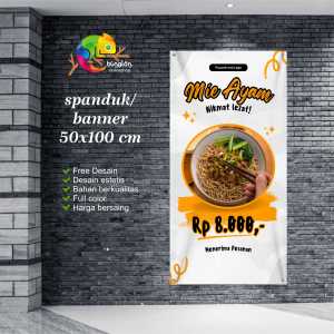 Cetak Spanduk Banner Mie Ayam