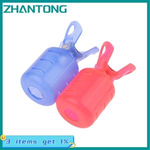 ZHANTONG 10ชิ้นผ้าคลุมตะขอตกปลารูปปลาหมึกสำหรับใส่เหยื่อตกปลาตะขอเกี่ยวตะขอเกี่ยวตะขอเกี่ยวกระเป๋าใส่ของเพื่อความปลอดภัยหมวกพลาสติกแขนเสื้อ