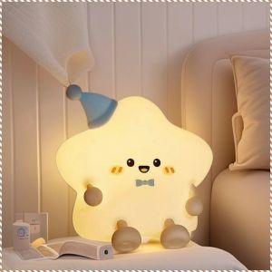Smart Night Light Soft and Loveable Brightness Color Adjustable Lighting Cute Cartoon Shape