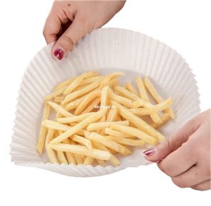 Air Fryer  Disposable Baking Papers Non-Stick Steamer Round Parchment Paper