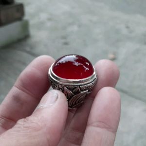 cincin batu akik red baron super natural