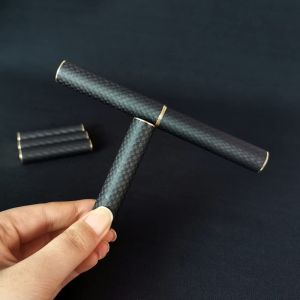 OEUVR ic Fidget Spinner Toy Spinning Top Carbon Fiber Three-section Stick Novelty Metal Rotating Fidget Stick Kids Gift