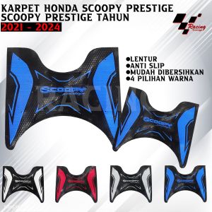 KARPET SCOOPY SCOPPY NEW PRESTIGE BORDES ALAS PIJAKAN KAKI HONDA KARET PNP 2020 2021 2022 2023 2024