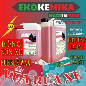 Ekokemika Bubble Wax 20L Dung Dịch Phủ Bóng Làm Khô Bảo Vệ Sơn Xe ÔTô Xe Máy Siêu Bóng Chống Bám Bụi Vuadienmay