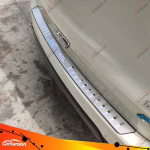 carhanson Styling For Nissan x-trail t32 X-Trail 2014-2023 Car Accessories Rear Bumper Protector Guard Stainless Steel Rear Trunk Trim Sticker