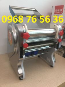 Máy cán bột làm vỏ há cảo sủi cảo bánh bao chạy điện ( trục cán bột dài 22cm) CÔNG SUẤT 750W