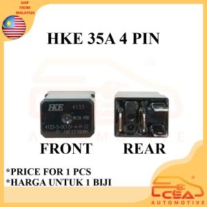 4 PIN RELAY 12V 20A 35A 40A CAR HEADLAMP FUEL PUMP PROTON PERODUA TOYOTA HKE GEELY DENSO MICRO