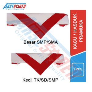 Kacu Pramuka [SD/SMP/SMA] / Hasduk Pramuka / Dasi Pramuka Laki-laki Dan Perempuan / Kain Merah Putih Kacu Pramuka Pria Dan Wanita / Perlengakapan Pramuka