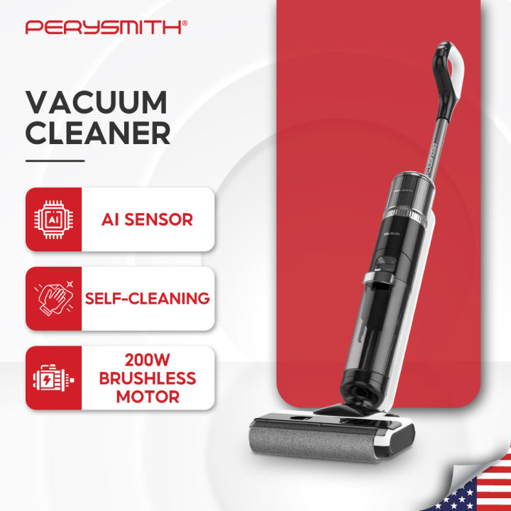 PerySmith Smart Cordless Wet Dry Vacuum Cleaner Ai9 Lite Vacuum Cleaner Hard Floor Washer Mop Lazada PH