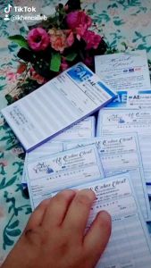 5x4 carbonless receipt 100 pages