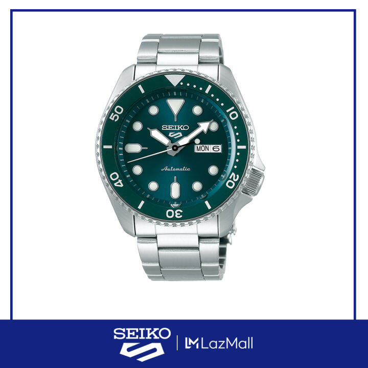 SEIKO 5 SPORTS Green Dial SRPD61K1 Stainless Steel Men's Automatic ...