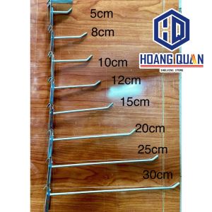 Combo 10 Móc Treo Lưới Sơn Tĩnh Điện Móc Cài Lưới Sắt Móc Treo Phụ Kiện Ốp Điện Thoại Giá Treo Đồ Bán Hàng