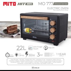 MITO MO 777 HIT Oven Listrik Kapasitas 22 Liter - KUALITAS PREMIUM(Terlaris)