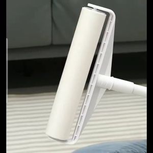 Sticky Roller For Floor Lint Remover For Clothes Refill & Adjustable Handle
