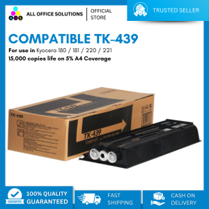AOS COmpatible TK 439 Toner Cartridge TK-439 for Kyocera 180/181/220/221
