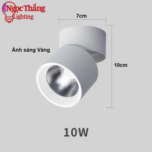 Đèn rọi ống bơ soi gương chiếu tranh gắn tường phòng ngủ phòng khách PT109A Ngọc Thắng