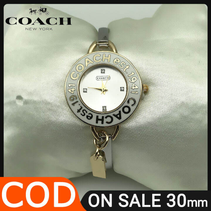 Coach watch with outlet diamonds