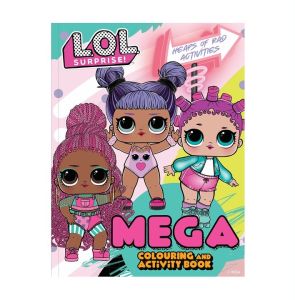 LOL Surprise Mega Fun Colouring & Activity Book For Kids