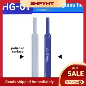SHPYHT Nâng cấp tập tin thủy tinh chính xác có thể giặt tập tin cho mô hình Gundam tự làm nub gương đánh bóng nhỏ bề mặt phẳng công cụ chà nhám